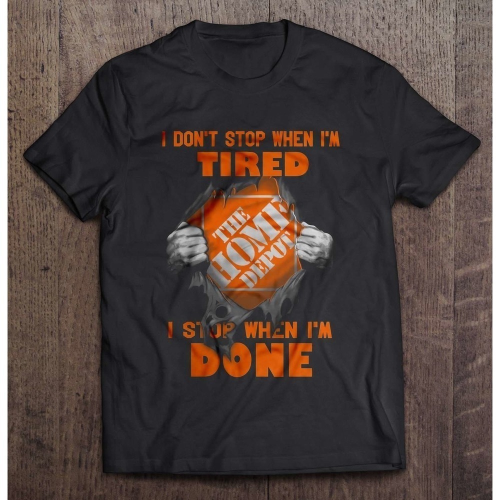 I Dont Stop When Im Tired Motivational Quote Graphic Workwear Unisex T-Shirt